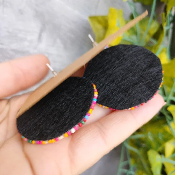 Boho Beaded Earrings - Picture 12 of 15